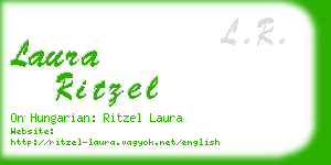 laura ritzel business card